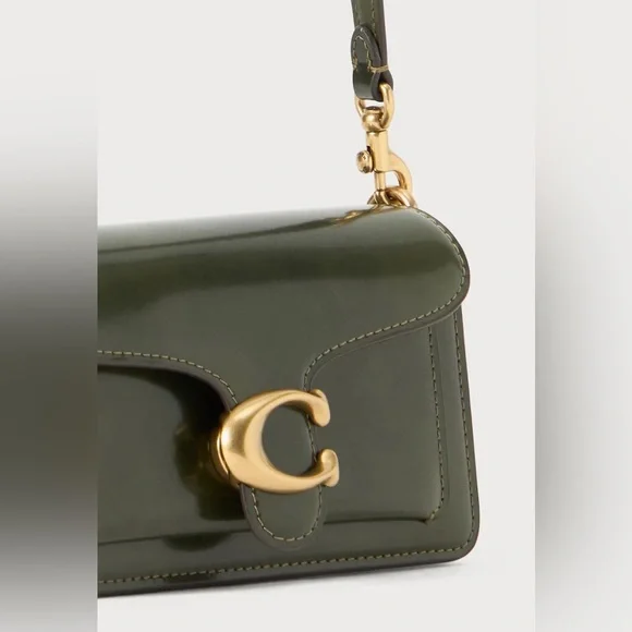 New! MINT CONDITION COACH Tabby Shoulder Bag 20 Spazzolato leather - Picture 12 of 12